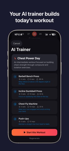 Muscle Gym Diary Screenshot 4 of 6