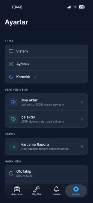 OtoTakip screenshot 4