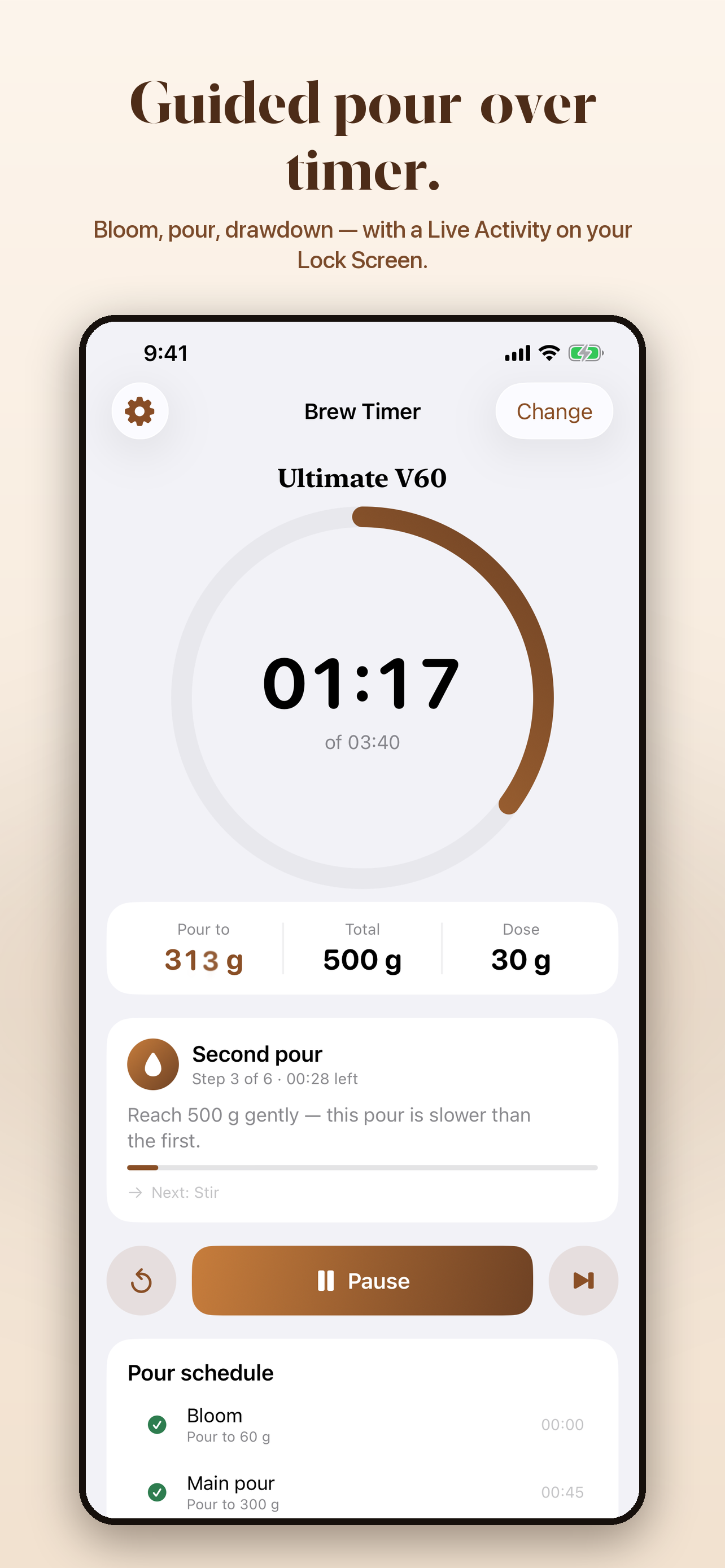 Coffee Brew Log: Barista screenshot 2