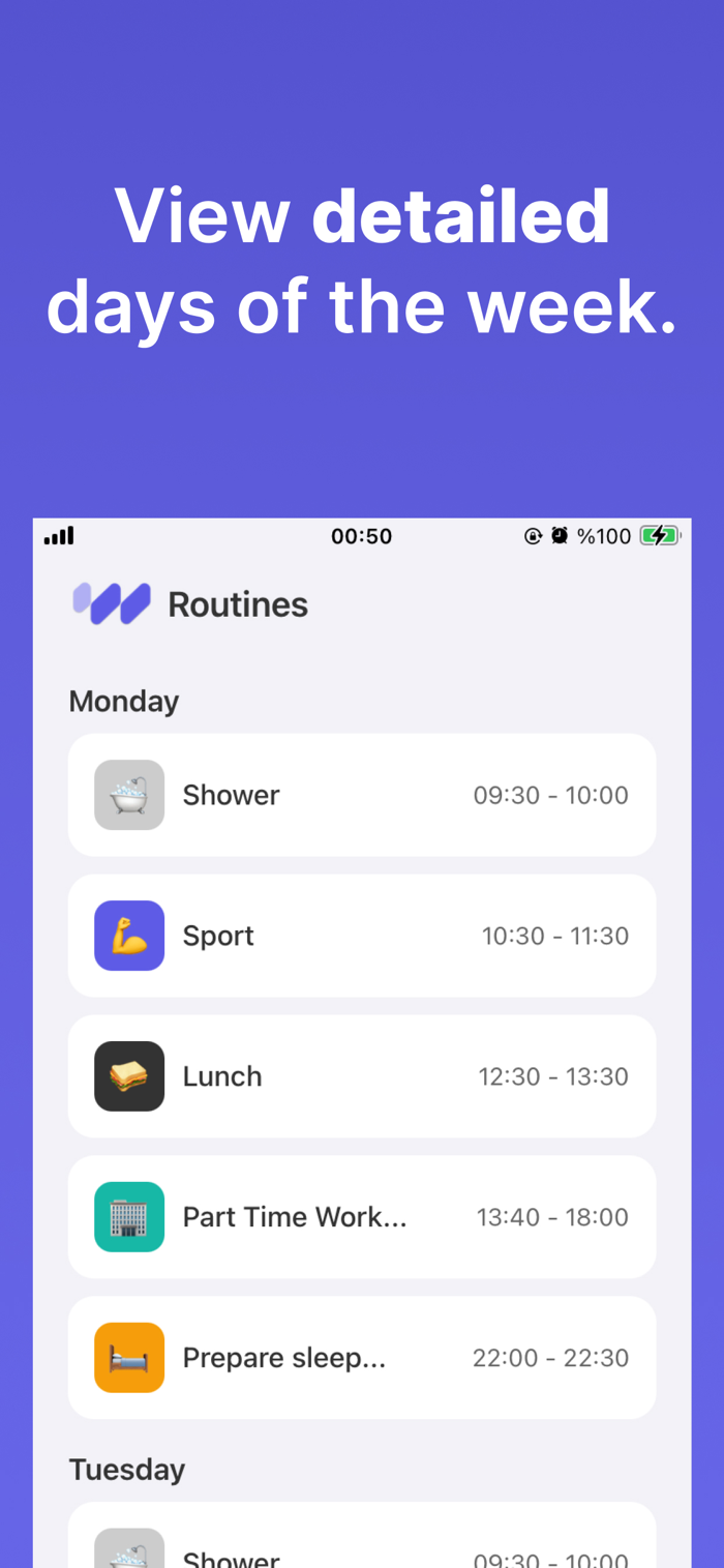 Create Routine - Mano