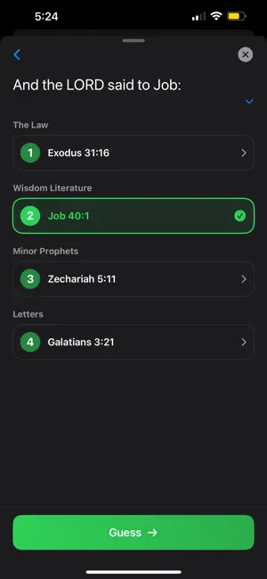 Guess The Bible Reference screenshot 3