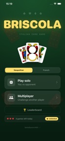 Briscola - Play Cards Online screenshot