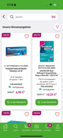 Hoffmann Apotheken screenshot