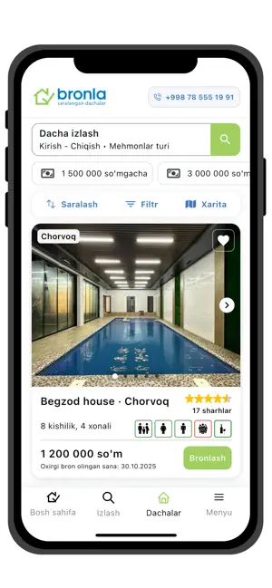 Bronla.com: Vacation rentals screenshot 2