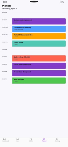AI Productivity OS Screenshot 4 of 5