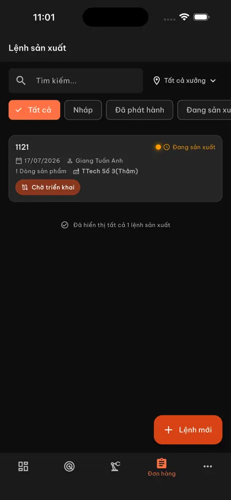 TTech MES screenshot 3