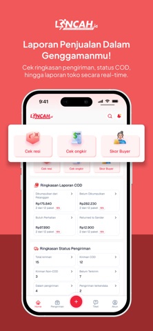 Lincah - Kirim Paket Bisa COD screenshot