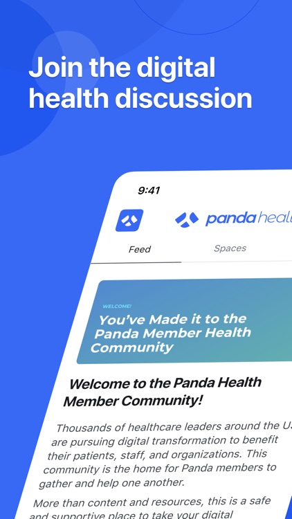 Panda Health Member Community