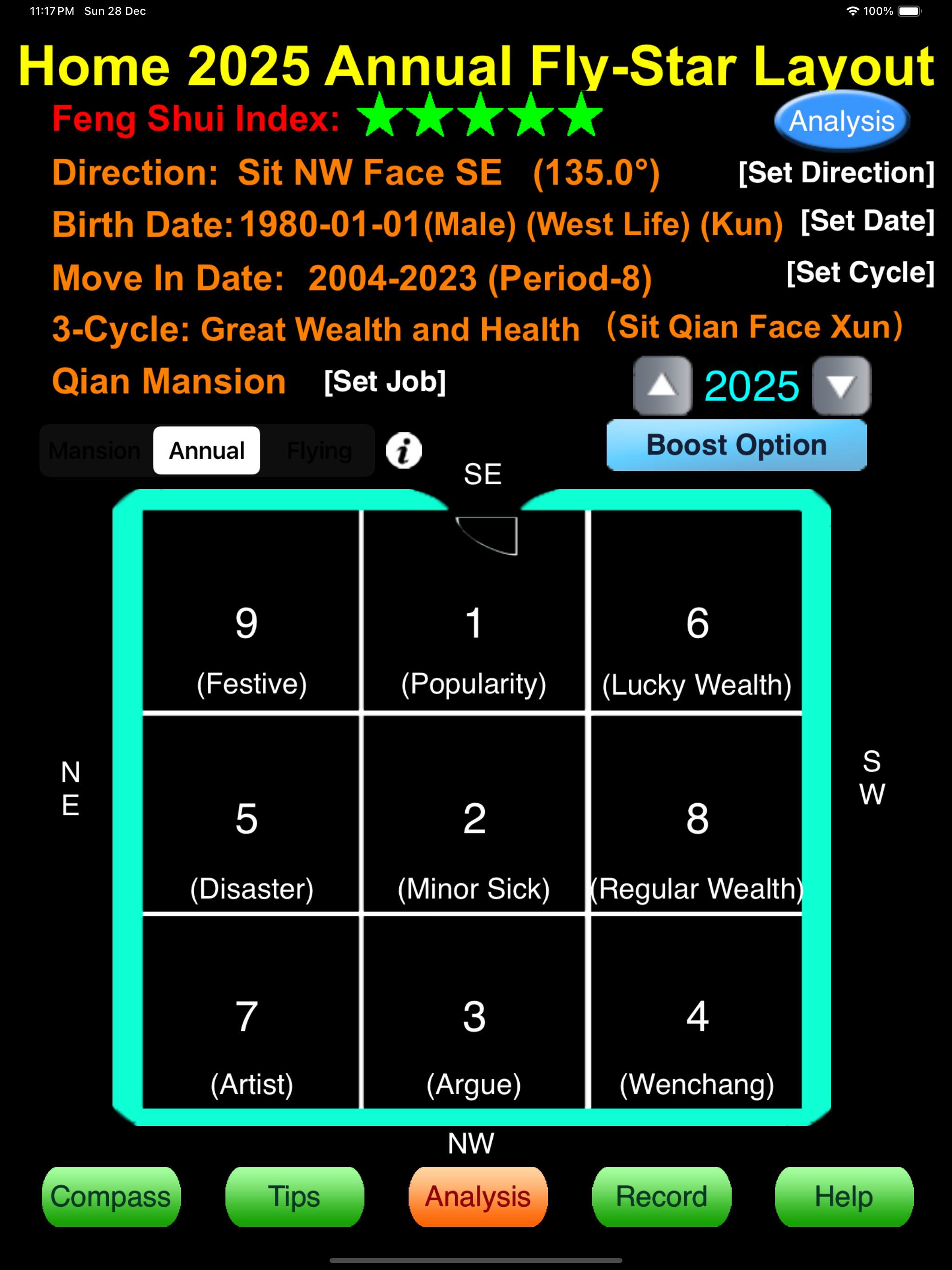 Smart Feng Shui Compass (Pro) screenshot 9