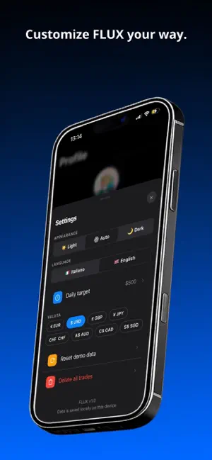 FLUX - Trading Journal screenshot 3