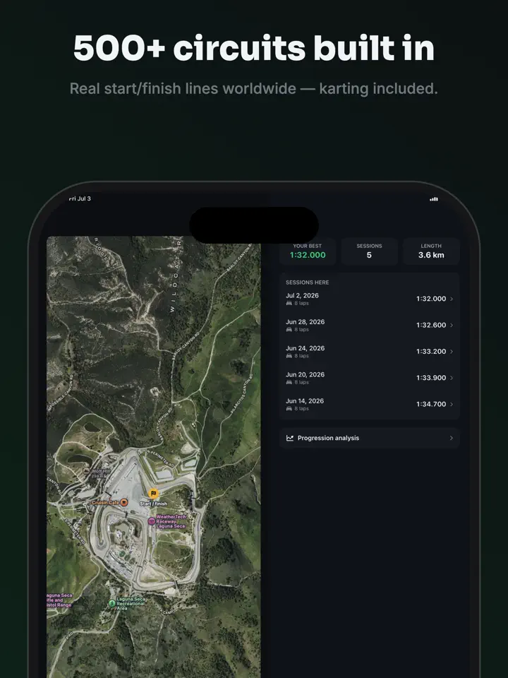 ApexLap on iPad: screenshot 5 of 7
