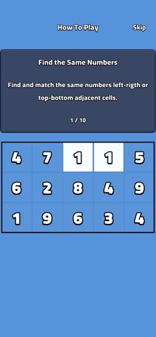 PairUp! Number Match Screenshot 1 of 3