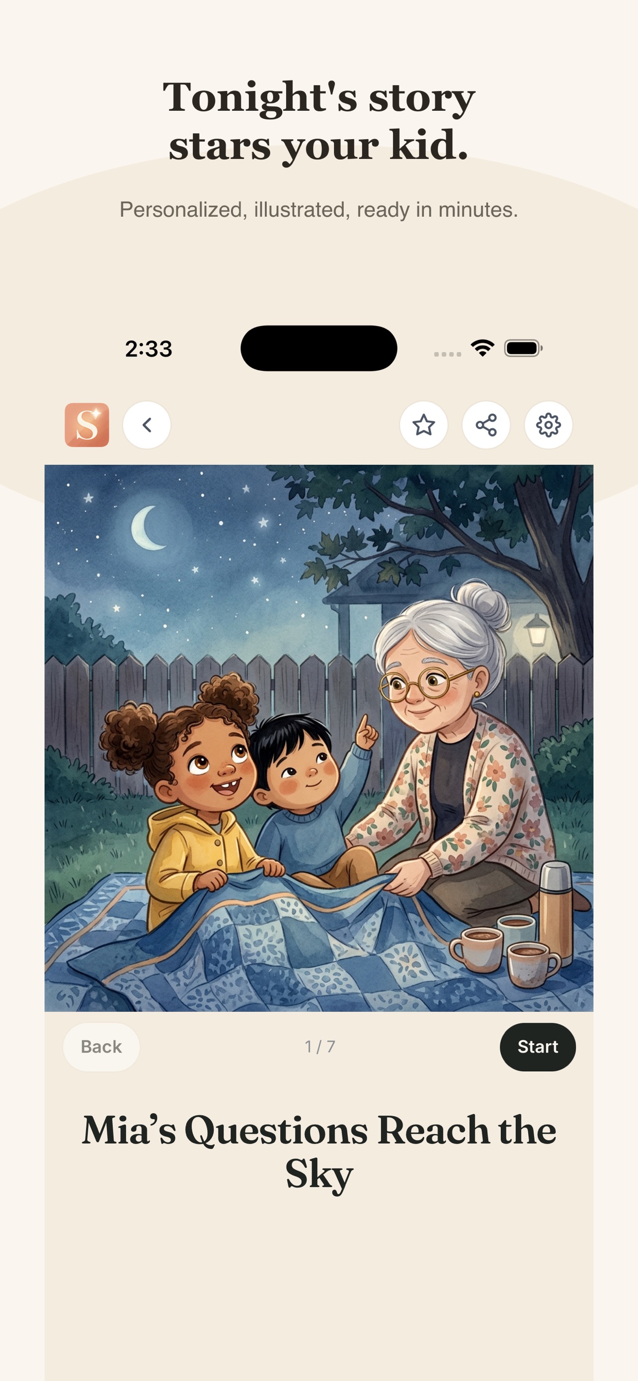 Screenshot 1 of Storyplease: Bedtime Stories