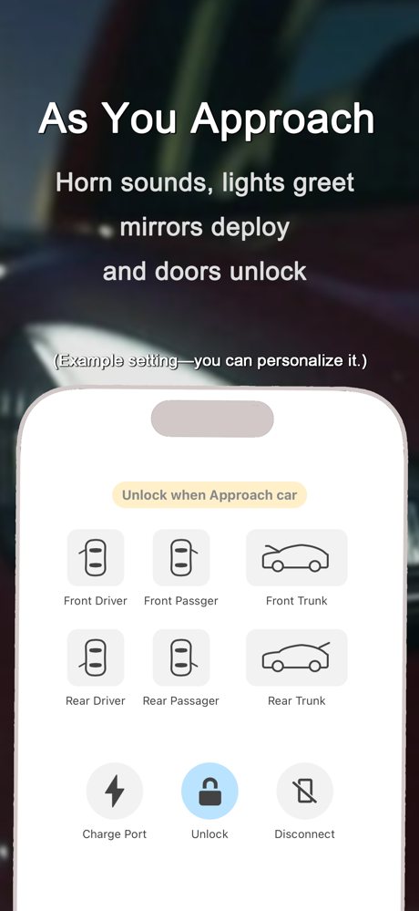 SexyKey for Tesla – Auto Open screenshot 2
