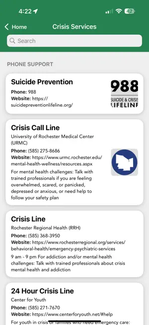 Monroe Mental Health screenshot 2