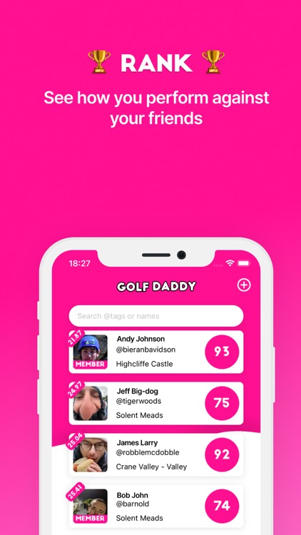 Golf Daddy: GPS & Scorecard screenshot-5