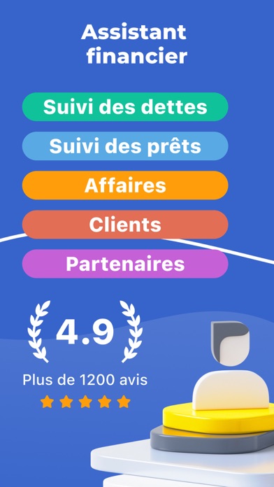 Screenshot #1 pour Saldo – Suivi des Dettes
