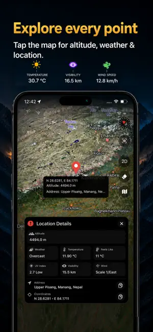 Compass & Altimeter & Gps screenshot 2