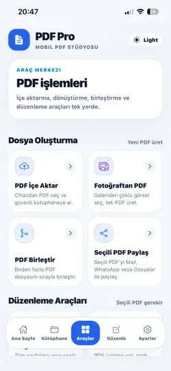 PDF-PRO iPhone Ekran Görüntüsü 5
