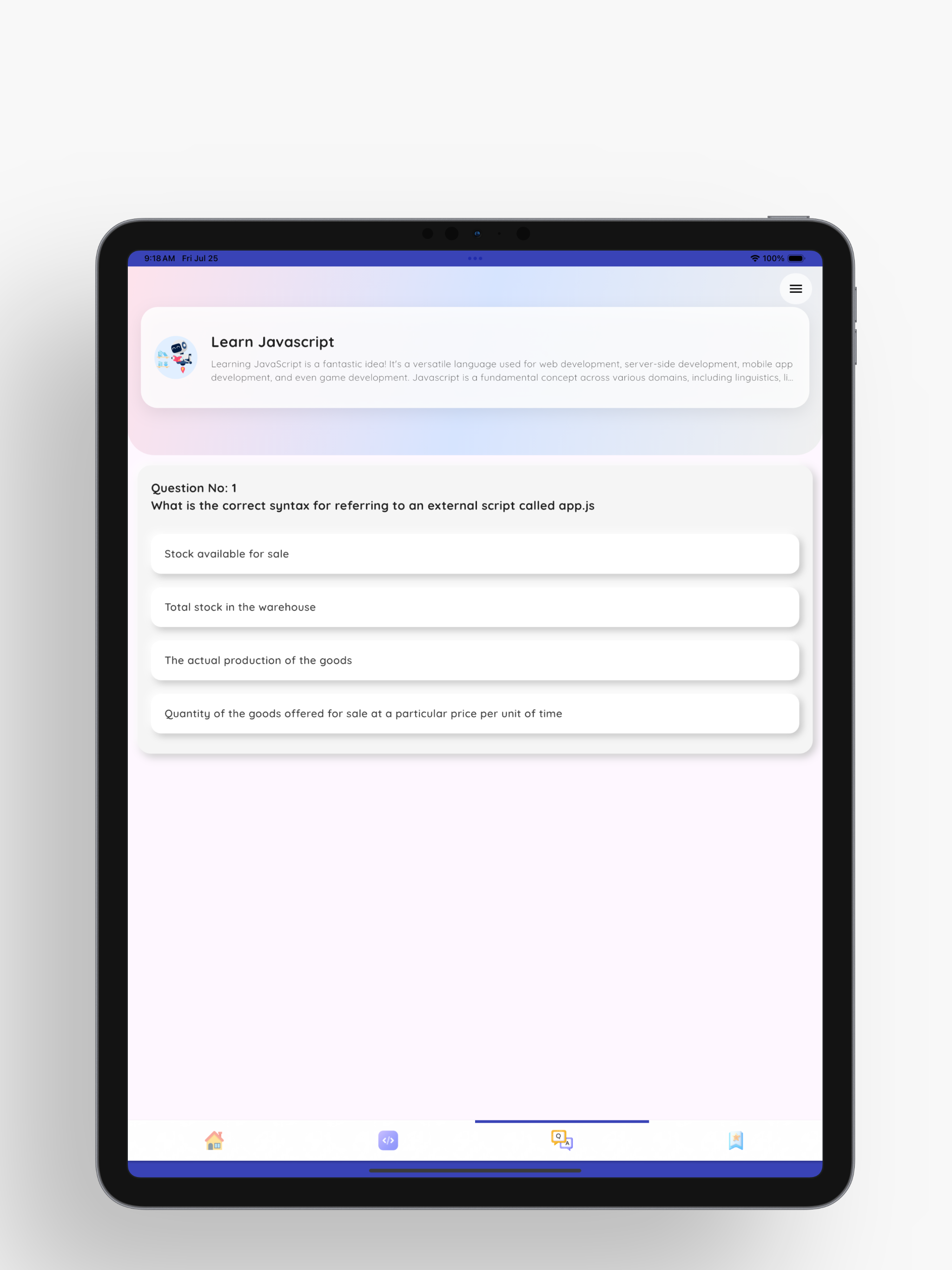 Learn Javascript Programming
