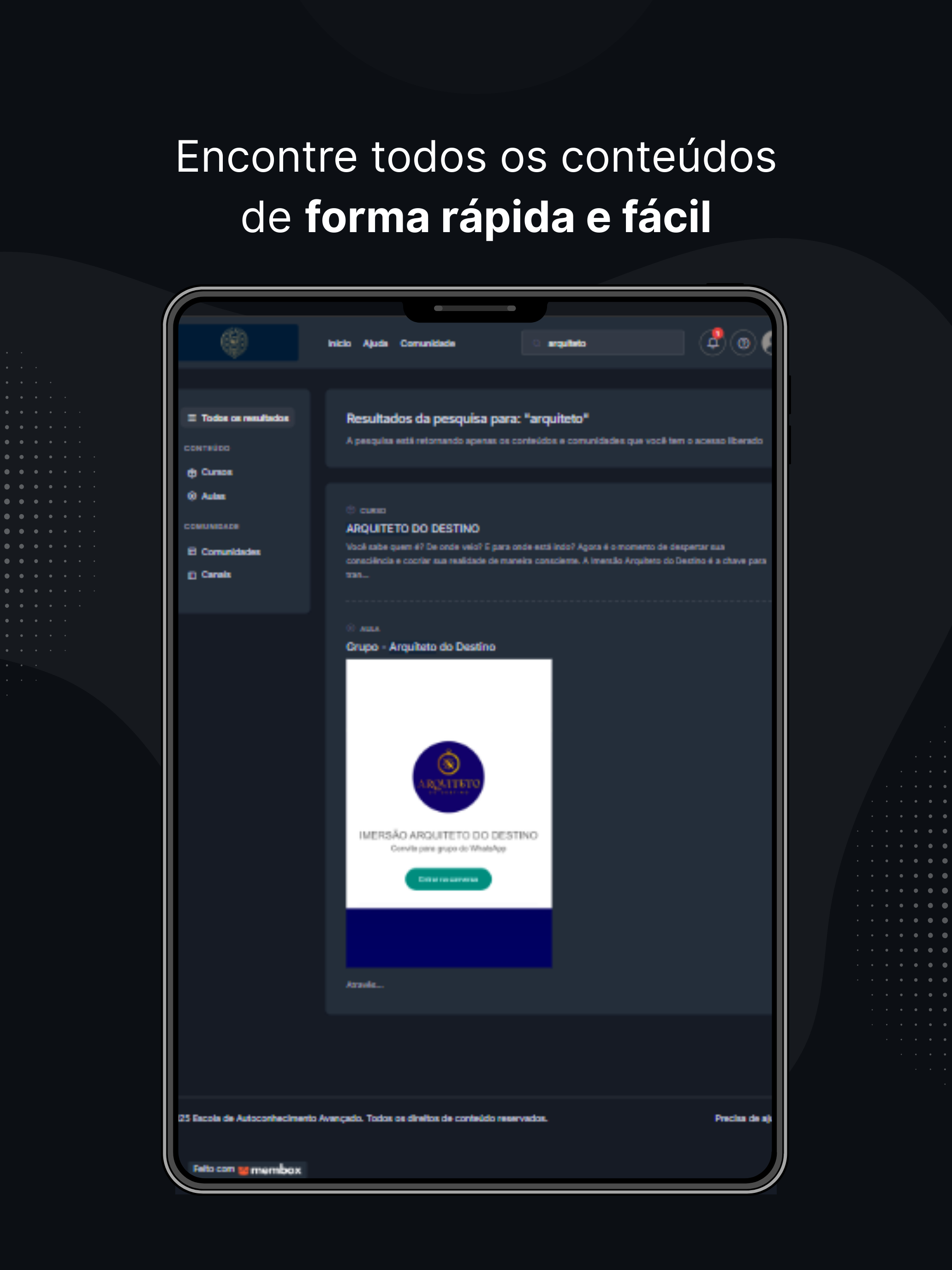 Escola de Autoconhecimento Av. screenshot 9
