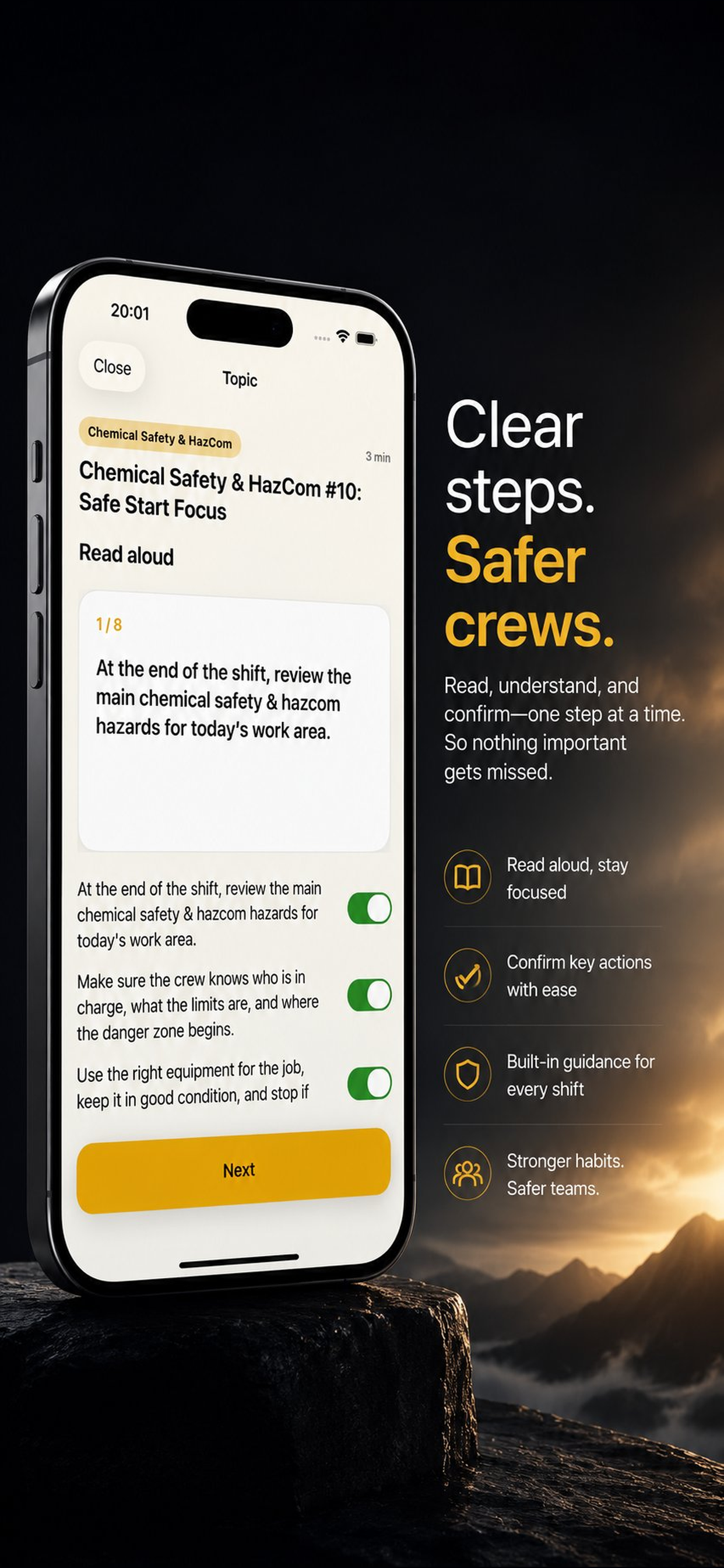 BriefLog: Safety Meeting Log screenshot 3