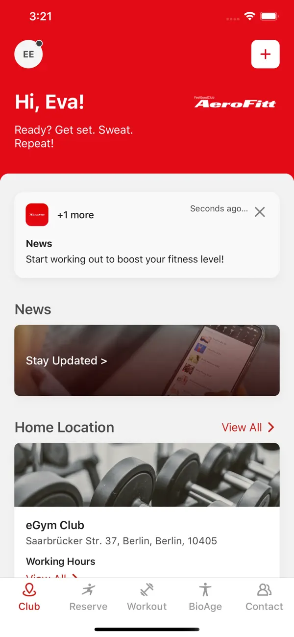Screenshot #2 pour FeelGoodClub AeroFitt