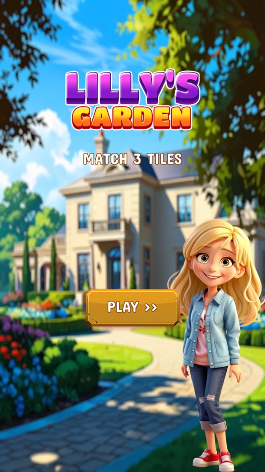 #1. Lilly's Garden: Match 3 Tiles (iOS) 由: Jurate Pasekaite