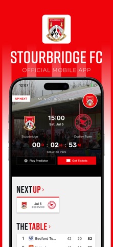 Stourbridge FC screenshot