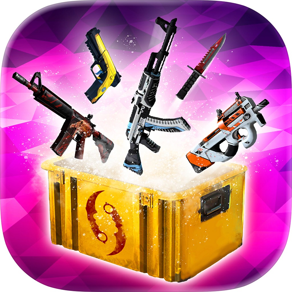 Apple App Store cover for Case Chase Clicker: CSGO Skins