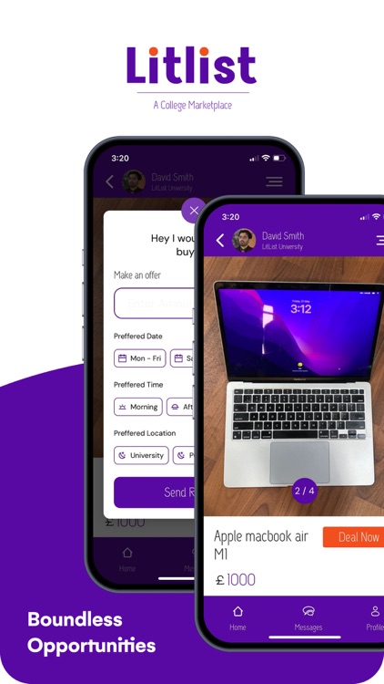 LitList - college marketplace