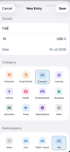 Spendulum screenshot 1