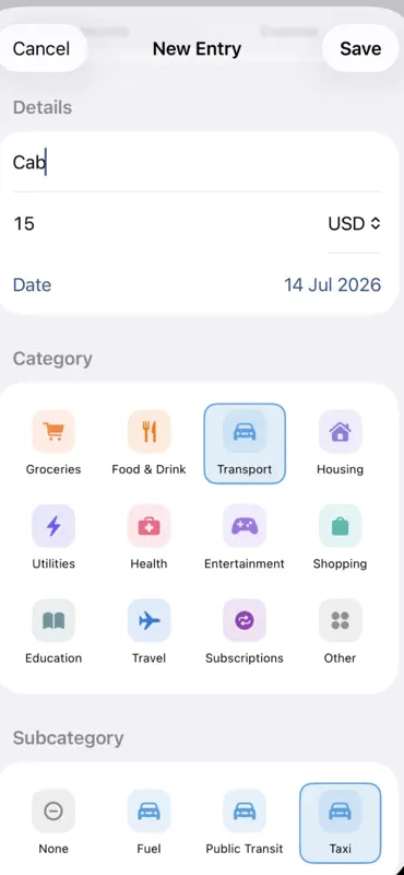 Spendulum screenshot 1 of 8