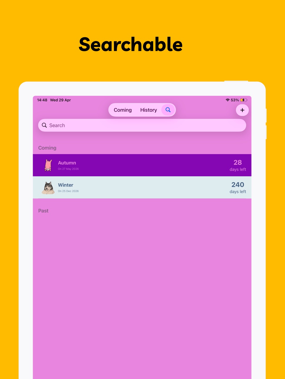 iPad screenshot