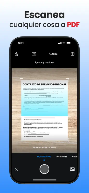 Scanner App: PDF y documentos screenshot 1 of 10