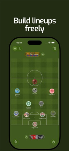 Button Lineups screenshot