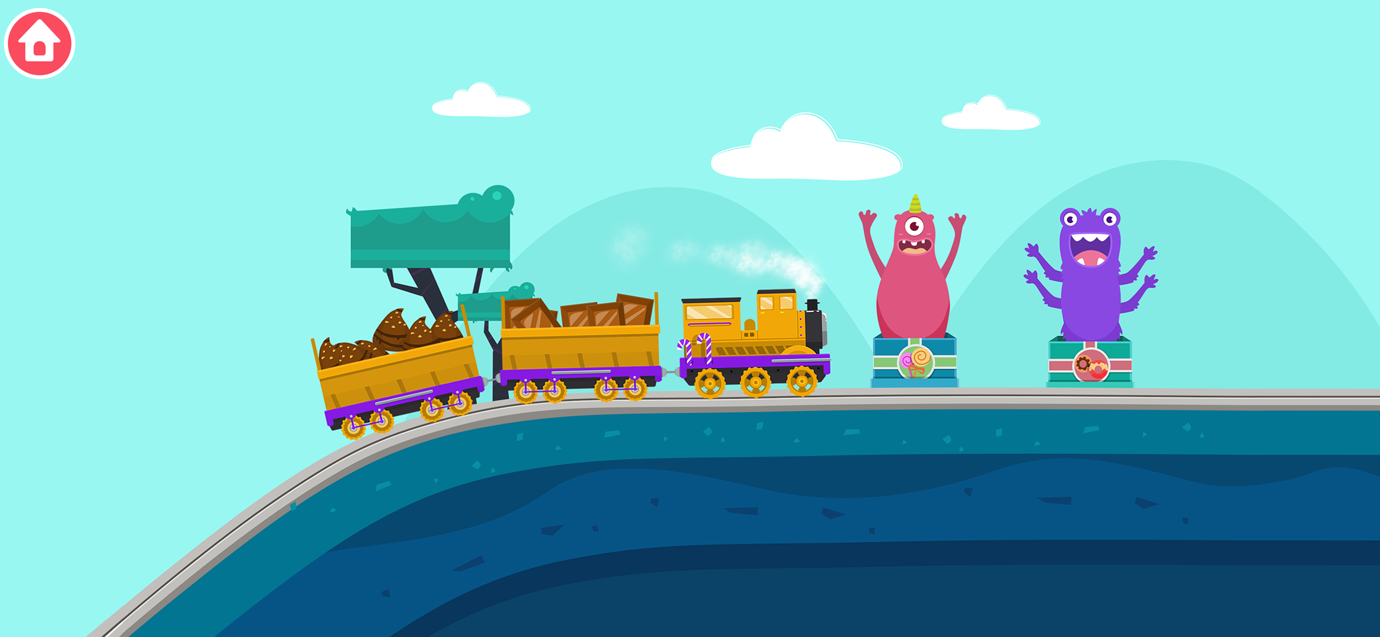 Train Driving Games for kids