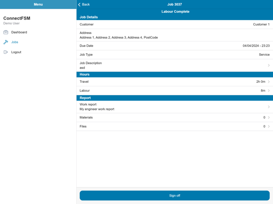 Screenshot #5 pour ConnectFSM