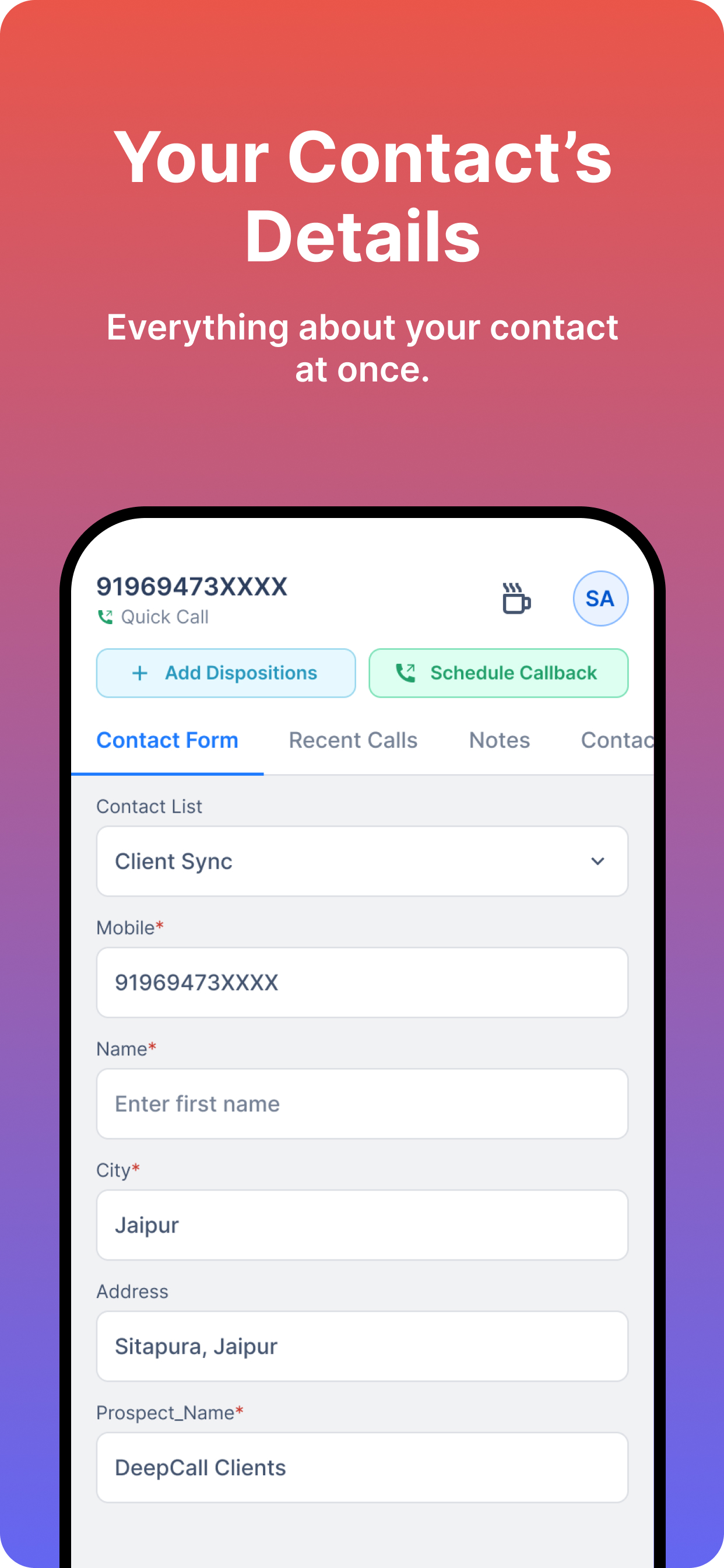 DeepCall Agent screenshot 5