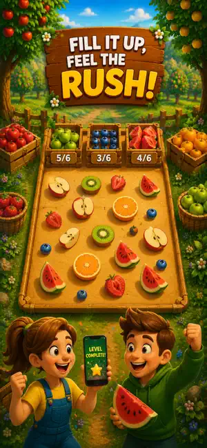 Fruitopia: Fruit Merge Game screenshot 3