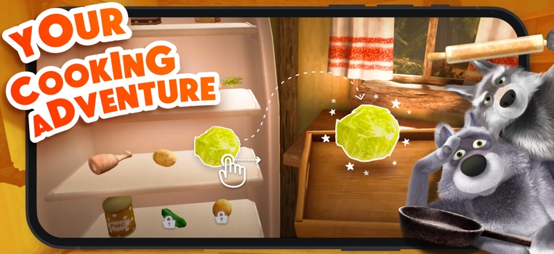 Masha and the Bear: Cooking screenshot 2