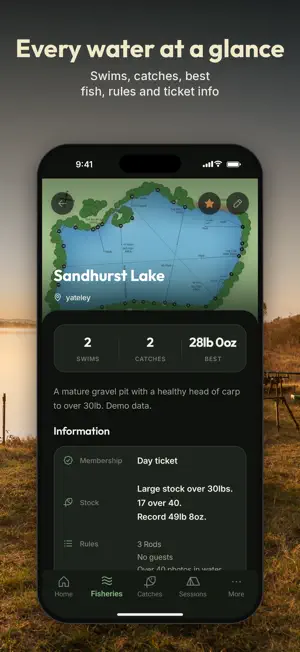 Ghillie: Carp Fishing Logbook screenshot 3