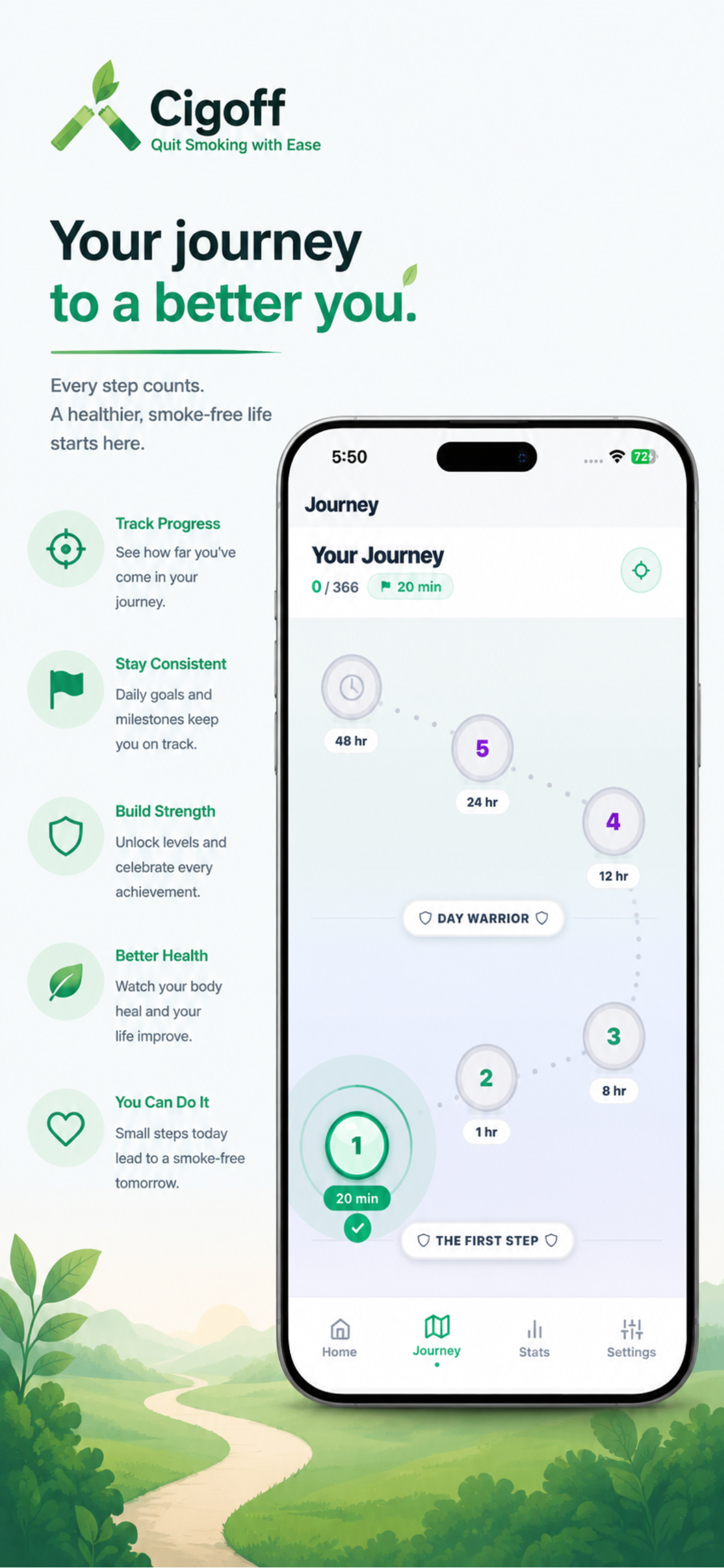 Cigoff: Quit Smoking with Ease screenshot 4