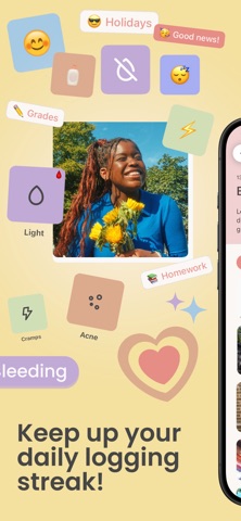 luna: teen health & period app iPhone screenshot 6