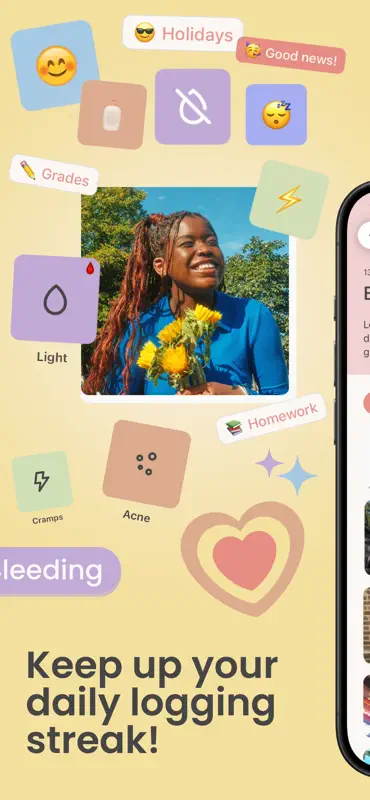 luna: teen health & period app screenshot 6 of 9