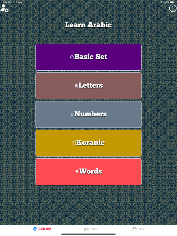 Screenshot #4 pour Arabic Learn and Train