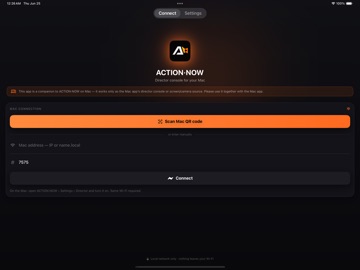 ACTION·NOW iPad screenshot