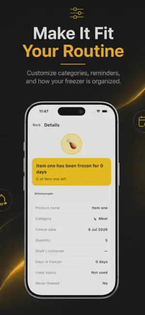 Simple Freezer Notes screenshot 4