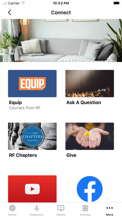 Reasonable Faith App iPhone screenshot 6 - Lifestyle app