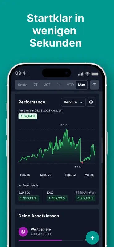 Parqet: Portfolio Tracker screenshot 4 of 9